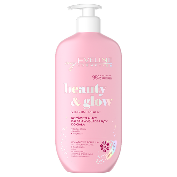 Beauty & Glow Leuchtende, glättende Körperlotion