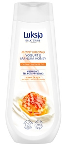 Luksja Silk Care Creamy shower gel moisturizing yogurt and manuka honey 500 ml