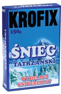 Krofix Wybielacz Uniwersalny Tatrzański Śnieg  150 g