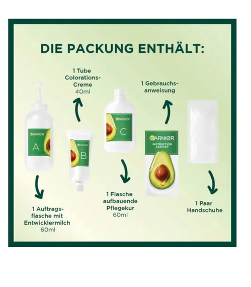 Garnier Nutrisse Haarfarbe Espresso Dunkelbraun 3 – dauerhafte Farbe und Pflege