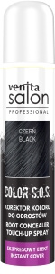 VENITA SALON SPRAY COLORING CORRECTOR OF GROWTH BLACK 75 ML