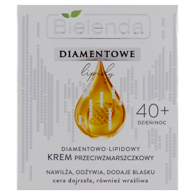 Bielenda Diamentowe Lipidy 40+ Diamentowo-lipidowy krem przeciwzmarszczkowy na dzień noc 50 ml