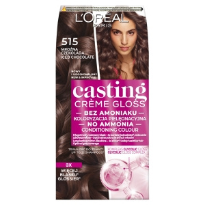 L'Oreal Paris Casting Creme Gloss Farba do włosów 515 mroźna czekolada