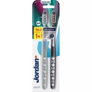 Jordan Ultralite Szczoteczka do zębów - MEDIUM (2 sztuki)