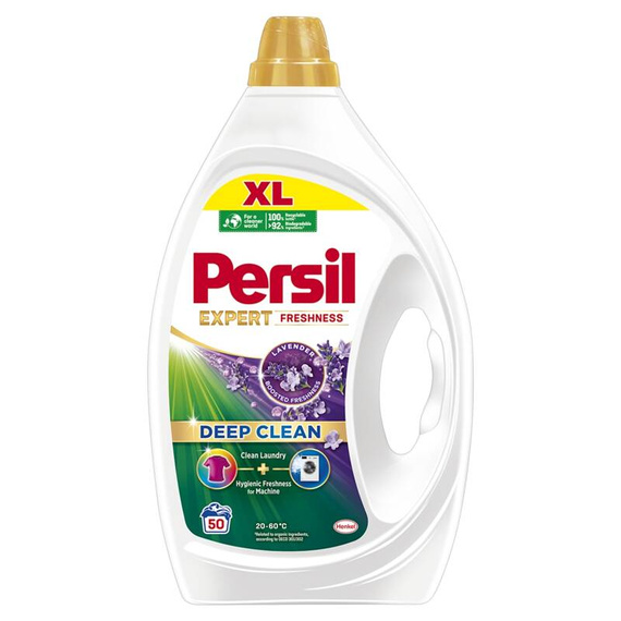 Persil XL Expert Freshness Lavendel Flüssigwaschmittel 2,25 l (50 Wäschen)