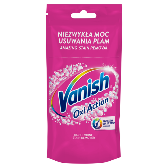 Vanish Oxi Action Odplamiacz do tkanin w płynie 100 ml