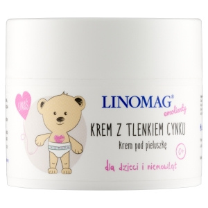 Linomag Krem z tlenkiem cynku dla dzieci i niemowląt od 1. dnia życia 50 ml
