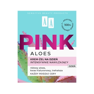 AA Aloes Pink intensively moisturizing gel day cream 50 ml