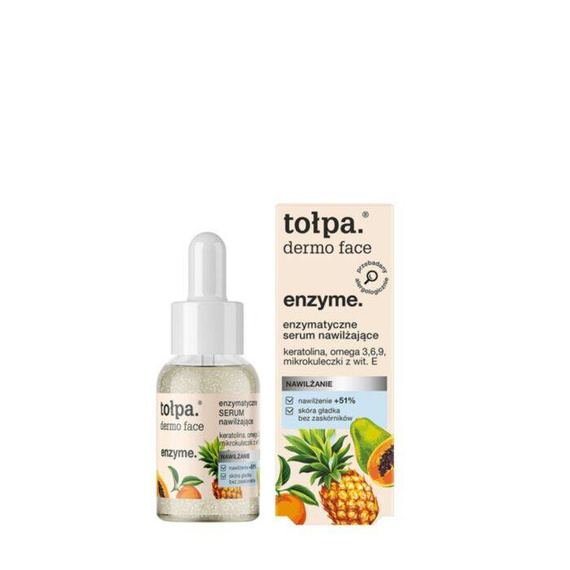 tołpa dermo face enzyme. enzymatyczne serum nawilżające, 30 ml