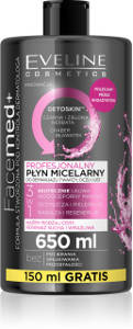 Eveline cosmetics Facemed+  Profesjonalny płyn micelarny 3w1