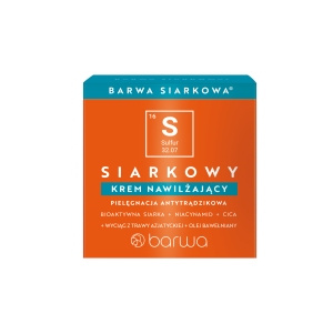 Siarkowy Krem Nawilżający Barwa Siarkowa 50 ml