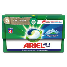 Ariel All-in-1 PODS Kapseln mit Waschflüssigkeit, 24 Wäschen