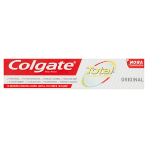 Colgate Total Original multiochronna pasta do zębów z fluorem, miętowa 75 ml