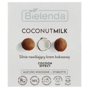 Bielenda Coconut Milk Stark feuchtigkeitsspendende Kokoscreme 50 ml