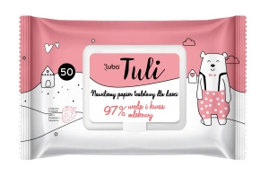 PAPIER TOALETOWY NAWILZANY (50) KIDS TRUSKAWKA