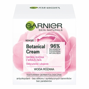 GARNIER - Rose Cream Krem odżywczy 50 ml