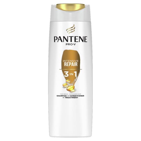 Pantene Pro-V Intensive Regeneration 3 in 1 Shampoo for damaged hair, 360 ml