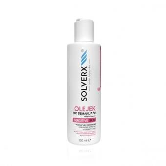 SOLVERX Sensitive Skin Olejek do demakijażu twarzy i oczu do cery wrażliwej 150ml