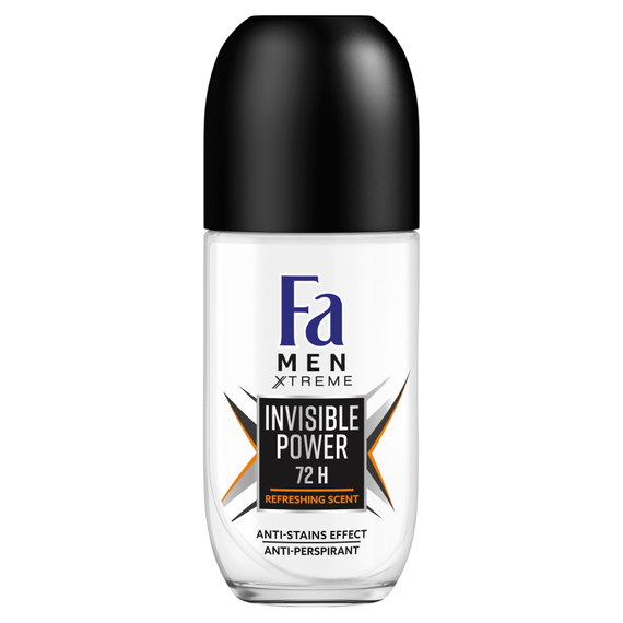 Fa Men Invisible Power 72h Roll-on Antitranspirant mit erfrischendem Duft 50 ml