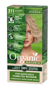 Joanna Naturia Organic Pielęgnująca farba do włosów platynowy 311