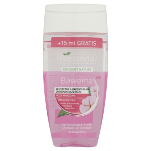 Bielenda Bouquet Nature Cotton Effective 2-phase eye make-up remover 140 ml