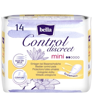 Bella Control Discreet Mini Urologische Pads 14 Stück