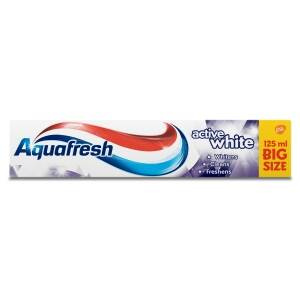 Aquafresh XXL Active White Zahnpasta mit Fluorid 125 ml