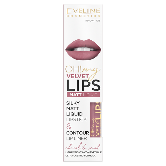 EVELINE LIQUID POMAD UND OHMYLIPS CREME 13