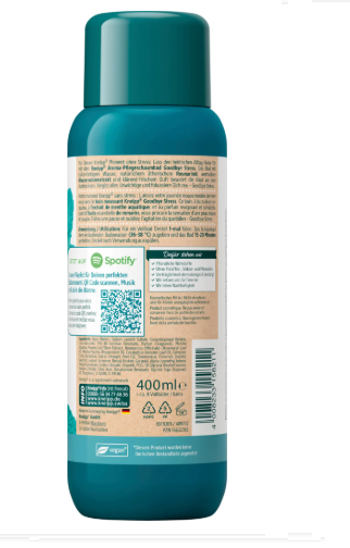 Kneipp Płyn pianka do kąpieli Goodbye Stress Mięta Rozmaryn 400ml z Niemiec