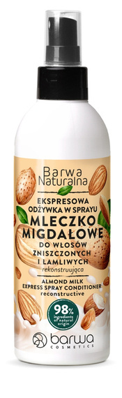 Barwa Odżywka Mleczko Migdałowe w sprayu Barwa Naturalna 200 ml