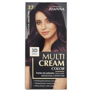 Joanna Multi Cream Color Farba do włosów soczysta oberżyna 37