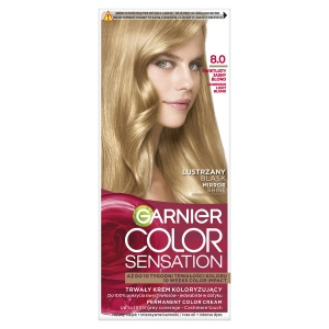 Garnier Color Sensation Permanente Farbcreme 8,0 leuchtendes Hellblond