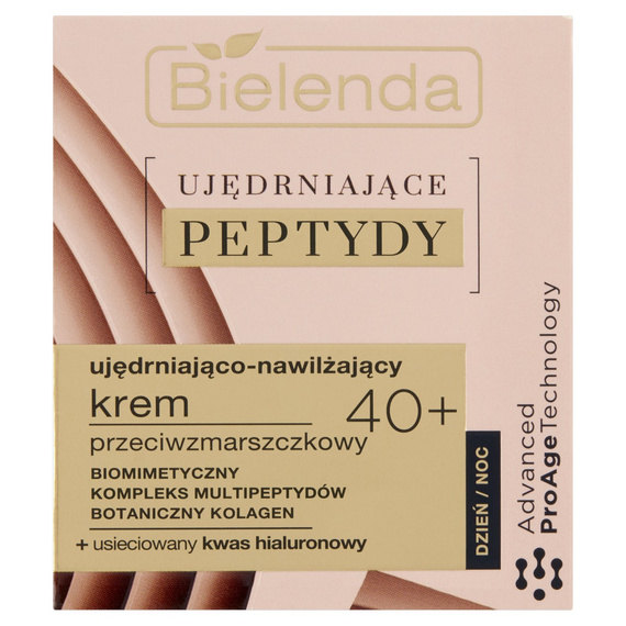 Bielenda Ujędrniające Peptydy 40+ Ujędrniająco-nawilżający krem przeciwzmarszczkowy 50 ml