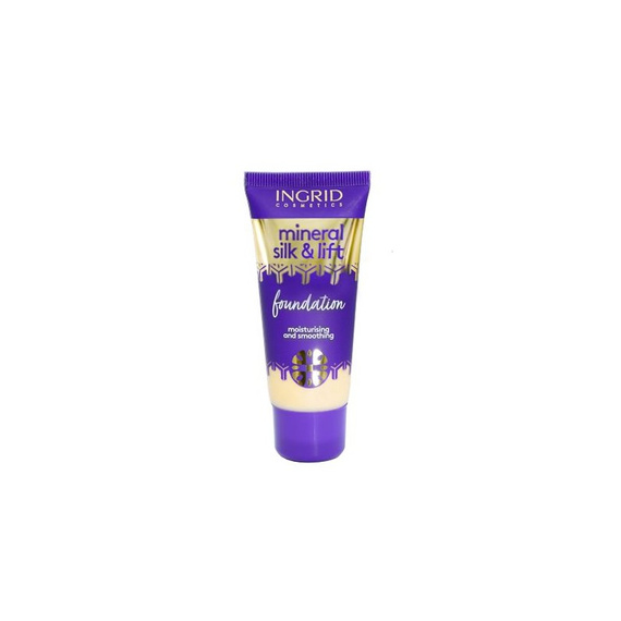  INGRID Cosmetics 029 Porcelain Podkład nawilżająco-wygładzający Mineral Silk&Lift INGRID Cosmetics