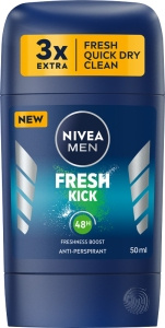 Nivea MEN Fresh Kick Antyperspirant w sztyfcie 50 ml