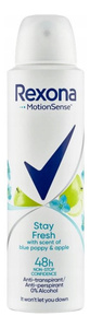 Rexona Stay Fresh Antiperspirant Aerosol 150 ml