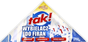 Tak WYBIELACZ W PROSZKU DO FIRAN 38G