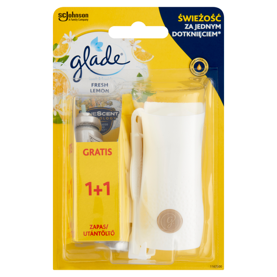 Glade Touch & Fresh Fresh Lemon Konzentrierter Lufterfrischer 2 x 10 ml