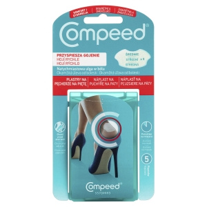 Compeed Medical device blister plasters for heel medium 5 pieces