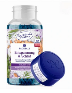 DRESDNER ESSENZ Entspannung & Schlaf Relaksująca Sól do kąpieli RELAKS i SEN 600g 