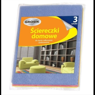 Grosik Household cloths 35 x 35 cm 3 pieces