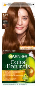 Garnier Color Naturals Créme Haarfärbemittel 5.34 Golden Chestnut Brown