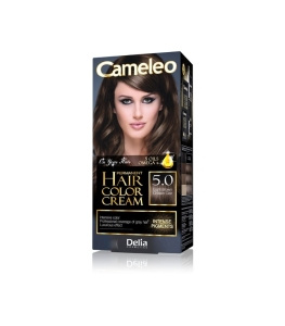 Farba do włosów CAMELEO OMEGA + 5.0 Jasny Brąz / Light Brown