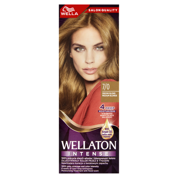 Wella Wellaton Krem intensywnie koloryzujący średni blond 7/0