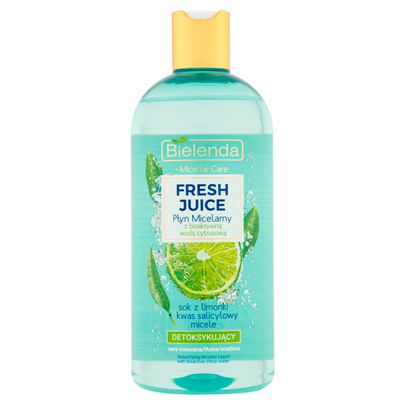 Bielenda Fresh Juice Micellar fluid with bioactive citrus water detoxifying 500 ml