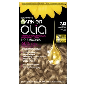 Garnier Olia Hair Color 7.13 Beige Dark Blonde
