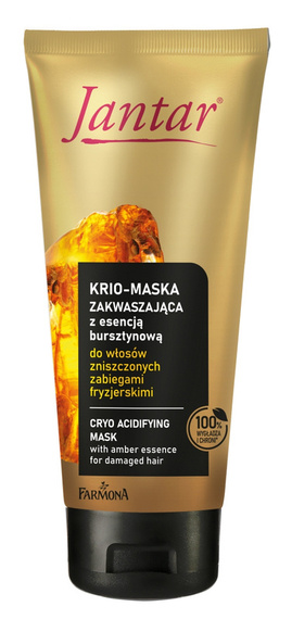 Jantar Krio-maska do włosów zakwaszająca 200ml