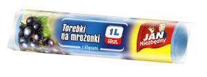 Jan Niezbędny Torebki na mrożonki 1 l 60 sztuk