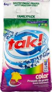 Tak proszek do prania kolorów 6 kg