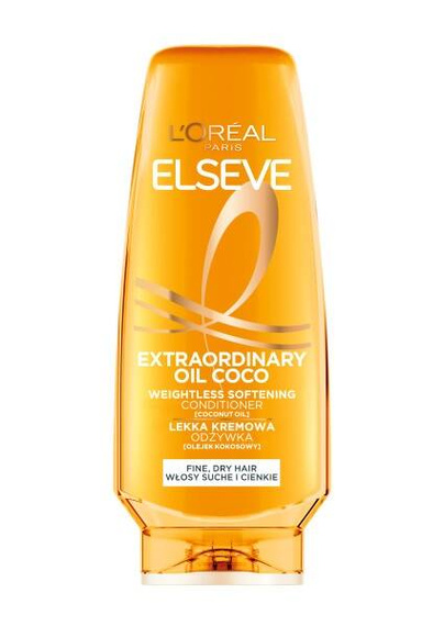 L'Oreal Paris Elseve Magiczna moc olejków Lekka kremowa odżywka 200 ml